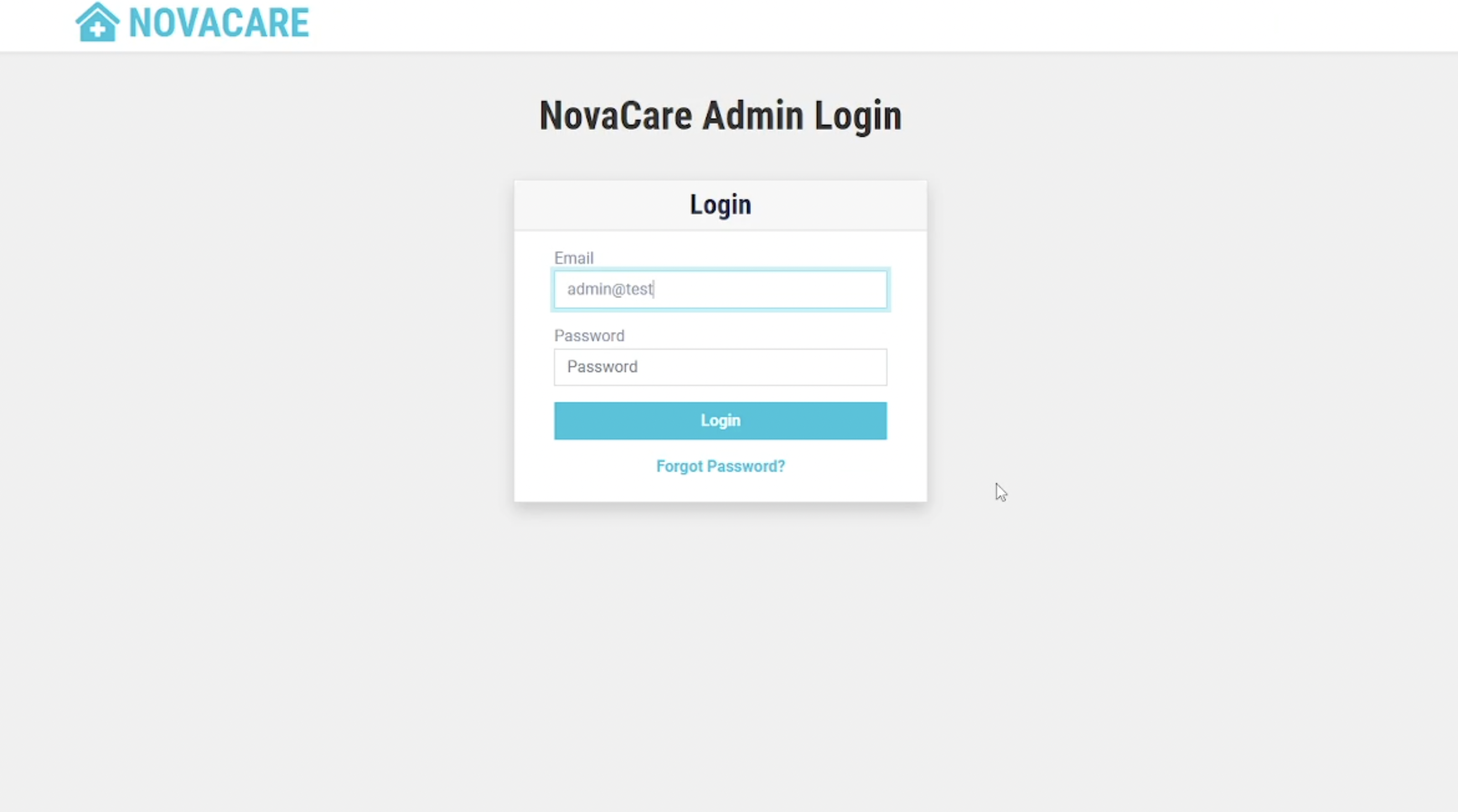 Project Novacare Hospital Website - 2